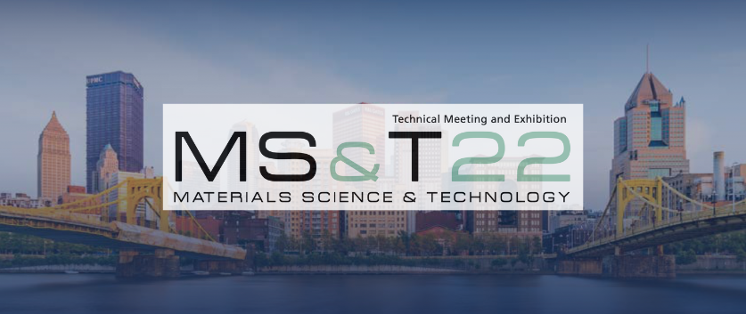 Check out the MS&amp;T22 Plenary Speakers and Register Today!