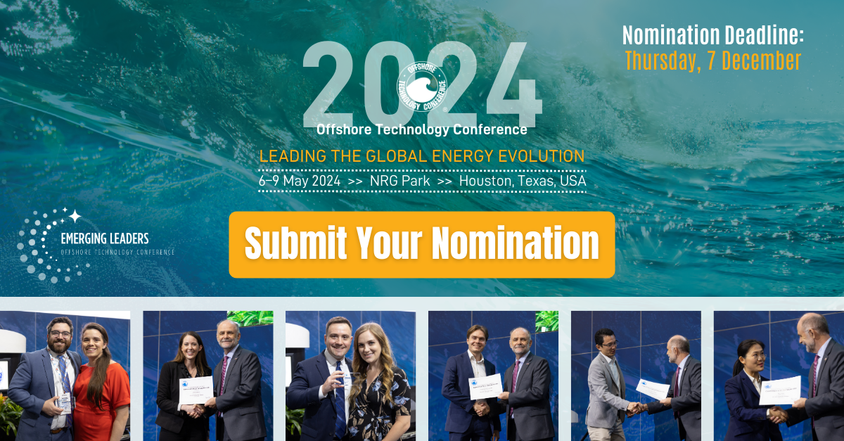 Time is Running Out - OTC 2024 Emerging Leaders Nominations