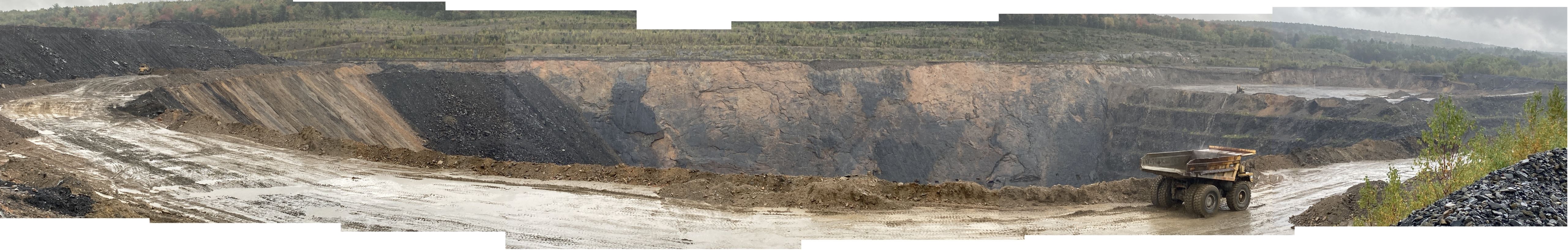 Atlantic Carbon Mine Panoramic Shot