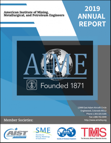 Download Annual Reports The American Institute Of Mining Metallurgical And Petroleum Engineers